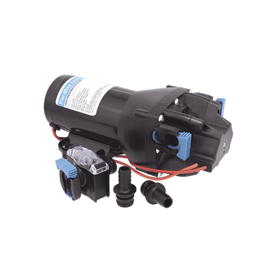 Bomba controlada por presión Par Max HD 4' a 12 Vca, alta presión 40 psi 15 lpm / 4 gpm