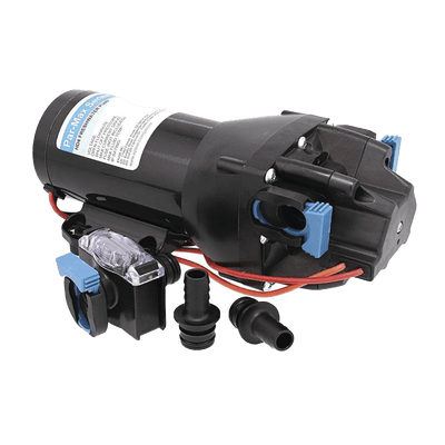 Bomba controlada por presión Par Max HD 4' a 24 Vca, alta presión 60PSI, 15 LPM / 4 GPM