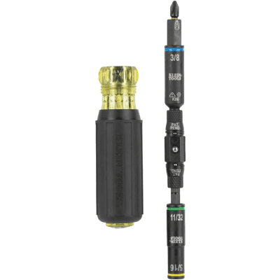 Destornillador / Llave de Tuercas 10 en 1 KNECT™ con Clasificación de Impacto / Compatible con Herramientas Eléctricas / Puntas Intercambiables / Portabrocas KNECT™ de 12 Puntos / Barra de Acero / Torque de 150 in-lb