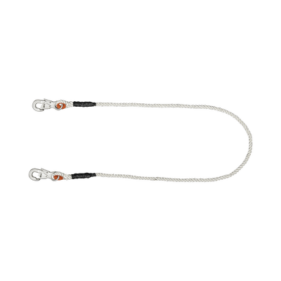 Cables de Protección con Cuerda de Polipropileno de 9/16'' Seguro Doble.