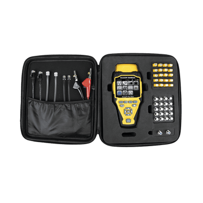 Juego de Probador de Cables de Red con Transmisores Remotos Scout? Pro Max. Detecta la Capacidad de la Red y las Velocidades de Conexión hasta 10 Gbps