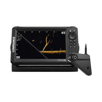 Eagle eye 9 ecosonda en pantalla horizontal IPS de 9 pulgadas, incluye transductor ojo de águila 