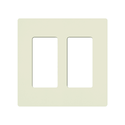 Tapa 2 espacio, de pared, color tipo galleta Satin