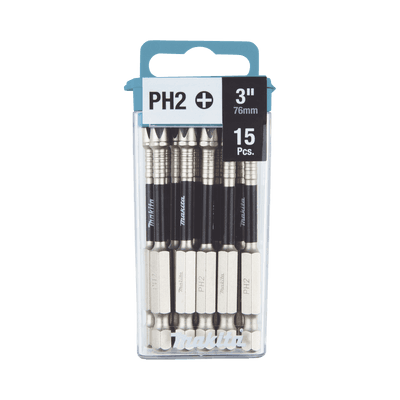 Broca Reforzada de 3" Phillips #2 Impact XPS®, Paq. c/15 piezas