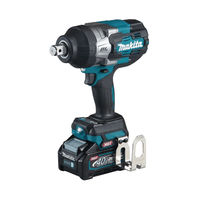 Llave de Impacto BL con Cuadro de 1/2", 4 Velocidades eléctricas, Incluye 2 baterías Li-ION de 40 V, cargador rápido y maletín Makpac.