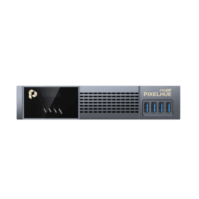 Procesador AVoIP Dual-Streaming / Encoding y Decoding Integrado / Algoritmo InstSight + H.264/H.265 / 1G Ethernet + Fibra Óptica SFP / KVM Multi-Plataforma / PoE+ / 8 Capas 1080p / Sincronización Nanosegundo