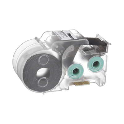 Casete de 150 Etiquetas Adhesivas, Para Identificación de Marcadores de Cable, Rack o Gabinetes, 50.8 x 25.4 mm (2 x 1 Pulgadas), Color Blanco