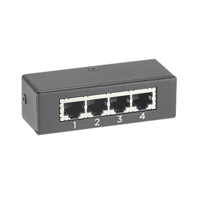 HUB de 4 Puertos, Para Conexión de 3 Sensores Adicionales a PDUs y UPS de Panduit
