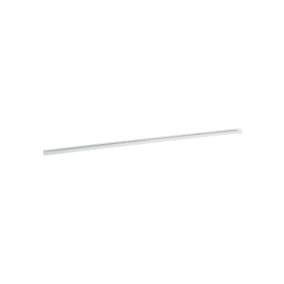 Canaleta LD3 de PVC rígido, con cinta adhesiva para instalación sin herramientas, 19.6 x 12 x 1828.8 mm, Color Blanco
