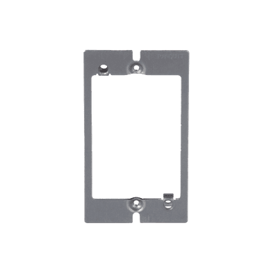 Adaptador de Placa de Pared, de Una Salida, Material CRS/Zinc