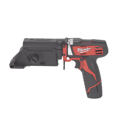 Herramienta de Corte para Cinchos y Flejes Pan-Steel™, Color Negro, Opera a Batería, Cabezal de Giro de 360º con Tensión Controlada