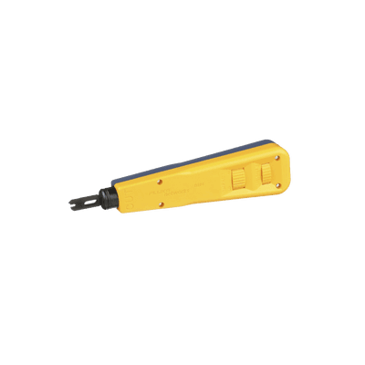 Herramienta de Impacto, con Cuchilla para Terminación de Conectores 110 IDC, Color Amarillo - Fluke Networks