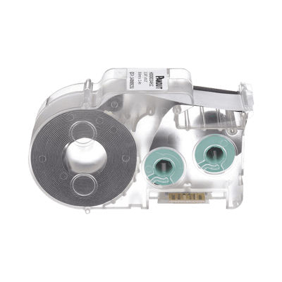 Casete de 225 Etiquetas Autolaminadas de 12.7 x 31.8 mm (0.5 x 1.25 pulgadas), para Cables de 3 a 7.1 mm (0.12 a 0.28 pulgadas) de Diámetro, Área de Impresión Color Blanco