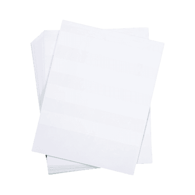 Hojas con 2500 Etiquetas Auto-Laminadas para Impresora Láser/Inyección de Tinta, para Cables de 2 a 4.1 mm de Diámetro (18 - 14 AWG)