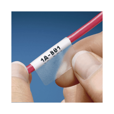 Hojas con 1000 Etiquetas Auto-Laminadas para Impresora Láser/Inyección de Tinta, para Cables de 6.1 a 12.2 mm de Diámetro (8 - 4 AWG)