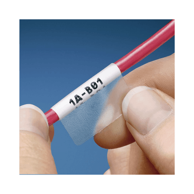 Hojas con 1000 Etiquetas Auto-Laminadas para Impresora Láser/Inyección de Tinta, para Cables de 6.1 a 12.2 mm de Diámetro (8 - 4 AWG)