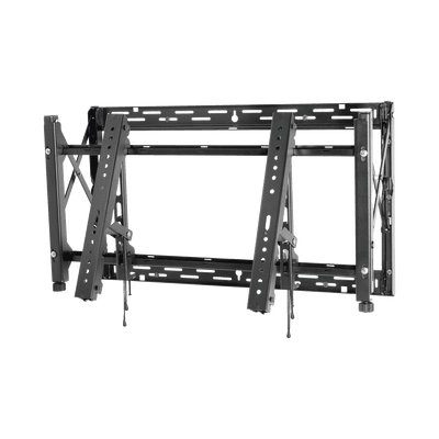 Soporte de pared para Video Wall LCD Full-Service / Para Pantallas 40"-65" / Patrón VESA 200x200 hasta 700x400 mm / Capacidad de Carga 56.8 kg Max. / Mecanismo de Acceso