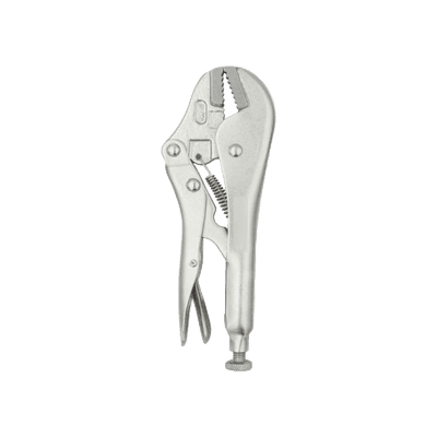 Pinza Perra Ajustable de Mordaza recta 10”. Acero CR-V.