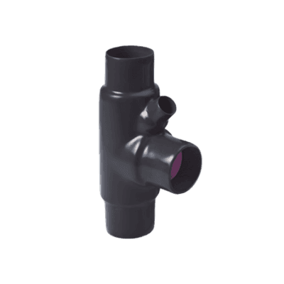 Sello Macho-Hembra de 1 1/4" (32 mm) de Aluminio con Recubrimiento Exterior de PVC y Interior de Uretano.
