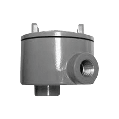 Caja con Tapa Tipo GRB de 1 1/2" (38 mm) / Caja a Prueba de Explosión / Para Áreas Peligrosas con Tapa / Libre de Cobre.