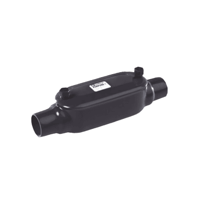 Caja Ovalada tipo C con Recubrimiento Exterior de PVC de 1 1/4" (32 mm).