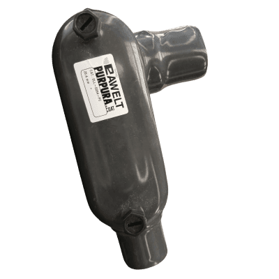 Caja Oval tipo LL con Recubrimiento Exterior de PVC de 1 1/2" (38.1 mm).