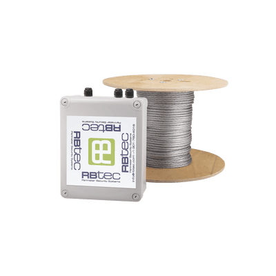 Kit de Cable Sensor Para Cercas Ciclónicas IRONCLAD / 75 METROS / 1 ZONA / Sin Falsas Alarmas por Viento / TODO Incluido