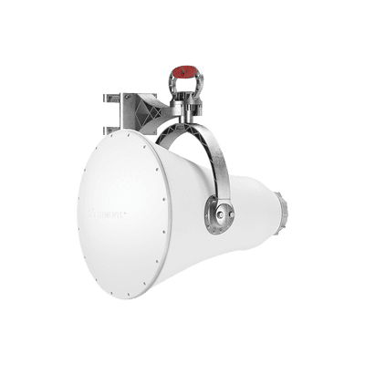 Antena direccional UltraHorn™ 5180-6775 GHz MHz, 24 dBi, ultra rechazo al ruido, conexión a radio sin pérdida y transmisión altamente direccional sin lóbulos laterales