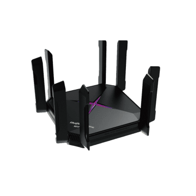 Home Router inalámbrico Wi-Fi 6 MESH , Diseñado para GAMING con doble puerto WAN Gigabit para Sumar Ancho de banda, 4 puertos LAN Gigabit., WI-FI 6 2x2 doble Banda