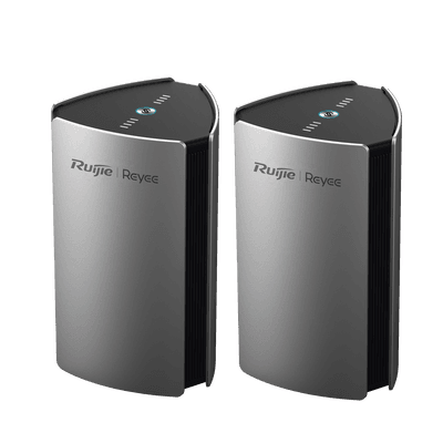 Paquete 2 piezas Home Router inalámbrico MESH WI-FI 6 4x4 doble banda 1 puerto WAN Gigabit y 4 puertos LAN Gigabit
