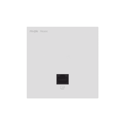 Punto de Acceso Mesh Wi-Fi 6 para interior en pared, hasta 512 usuarios ideal para Hotelería, discreto incrustado en pared.