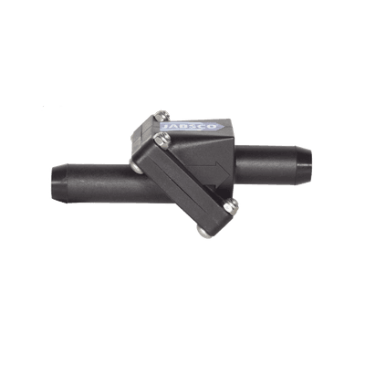 Válvula anti retorno de linea para mangueras de 3/4