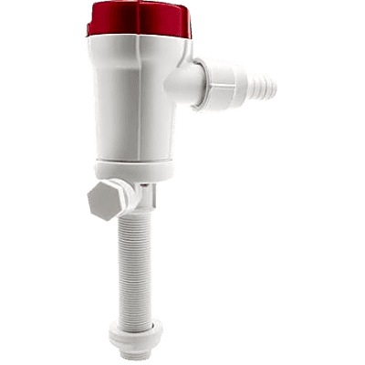 Bomba Livewell 605FC 12V DC / 1100 GPH (Galones Por Hora) / Conexión Straight Seacock / Doble Puerto de Entrada / Protección Anti-Aire / Cartucho Motor Extraíble