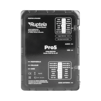 Localizador Vehicular Avanzado, Tecnologia 2G y 3G, Ideal Para Vehiculos Pesados, Lectura de Puerto CANbus / Sensores Bluetooth