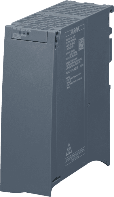 Fuente de Alimentación SIMATIC PM 1507 / 24VDC 3A / Entrada 120-230V AC / 87% Eficiencia / IP20 / Montaje Rail S7-1500 / Certificaciones UL-cULus-UKCA-EAC