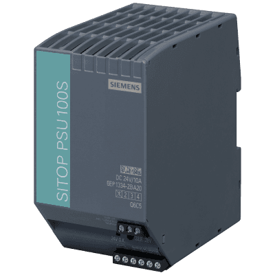 Fuente de Alimentación Industrial / 24 VDC / 10 A / 288 W / Entrada 120-230V AC / Ajustable 22.8-28V / Eficiencia 90% / IP20 / Paralelizable