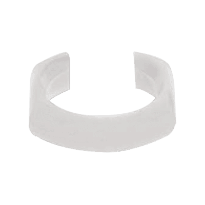 Clip de Identificación para Patch Cord Siemon, Color Blanco, Bolsa con 25 Piezas