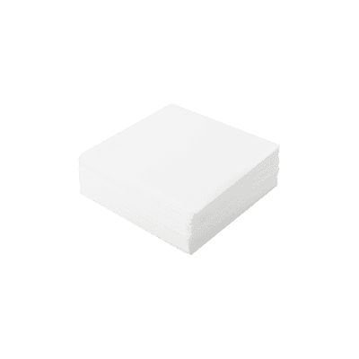 Toallas Secas Ideales para Limpieza de Fibra Óptica, Sin Pelusas, 101.6 x 101.6 mm (4 x 4 pulgadas), 100 Piezas (Se Mojan con Alcohol Isopropílico)