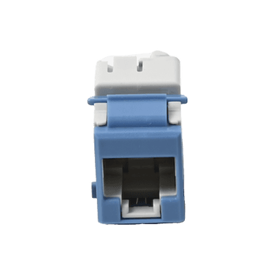 Jack UltraMAX Cat5e, UTP, Tipo Keystone, Color Azul, Punch Down