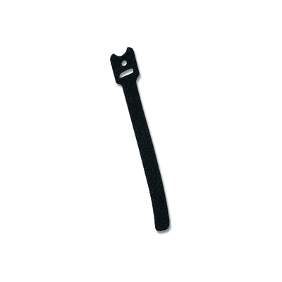 Rollo de 25 cintos de 12in (305 mm) de largo, color negro 