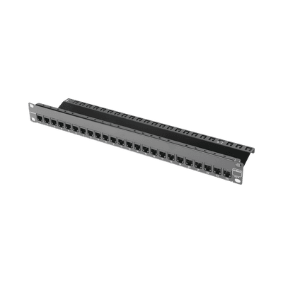 Patch Panel ZMAX with Jack UTP CAT6A 24 Port 1U Black