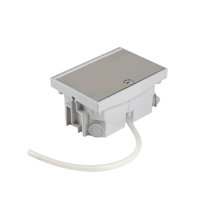 Caja de Suelo Estanca IP66 para Interior y Exterior / Protección contra Polvo y Agua / Sistema de Drenaje Integrado / Cierre Manual o de Seguridad / Alta Resistencia para Áreas Públicas