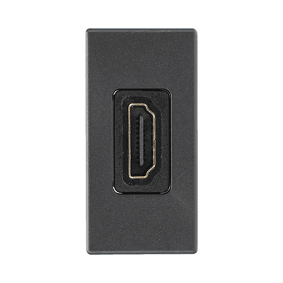 Módulo HDMI Hembra - Hembra Color Grafito / (K129B/14)