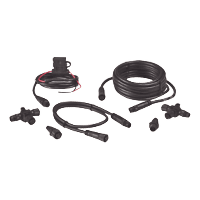 Kit de Conexión NMEA 2000® / Incluye Cables de Extensión 0.61 m y 4.55 m / 2 Conectores T / 2 Terminadores de Red / Cable de Alimentación 0.6 m