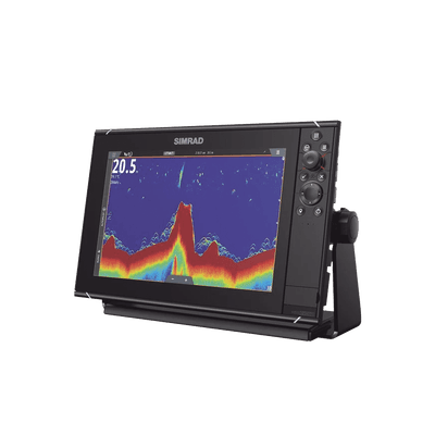 Pantalla Náutica NSS12 evo3S / Pantalla SolarMAX IPS 12 Pulgadas / Procesador iMX 8 / Ecosonda Integrada 1kW CHIRP / Conectividad Inalámbrica / Cartografía C-MAP® Preinstalada / Compatibilidad con Accesorios Simrad / Montaje Flush