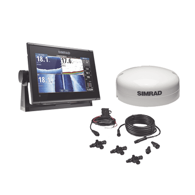 Kit de pantalla multifuncional GO9 con kit NMEA2000 y antena GS25