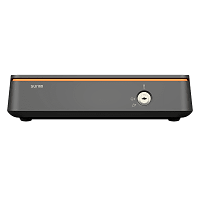 Cajón de Efectivo Mini SUNMI / ABS de Alta Resistencia / 3 Posiciones de Bloqueo / 9V-24V Autoajustable / 1,000,000+ Operaciones / 10 kg Capacidad de Carga / Reducción de Ruido <50dB