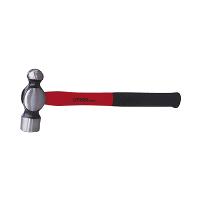 Martillo de bola de 16 onzas mango de fibra de vidrio.