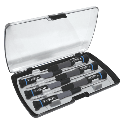Juego de 6 destornilladores ESD torx en caja plástica de precisión