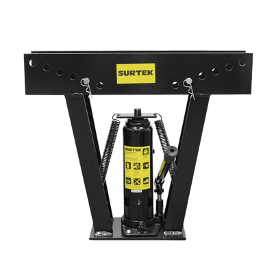 Doblatubos hidráulico de 1/2" a 2" incluye dados con medidas, capacidad 12 toneladas.